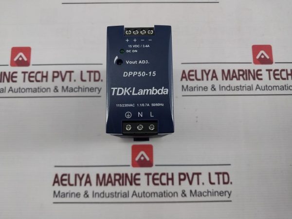 Tdk-lambda Dpp50-15 Rail Power Supply 230v