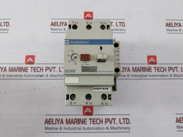 Telemecanique Gv3-M40 Motor Circuit Breaker 690v