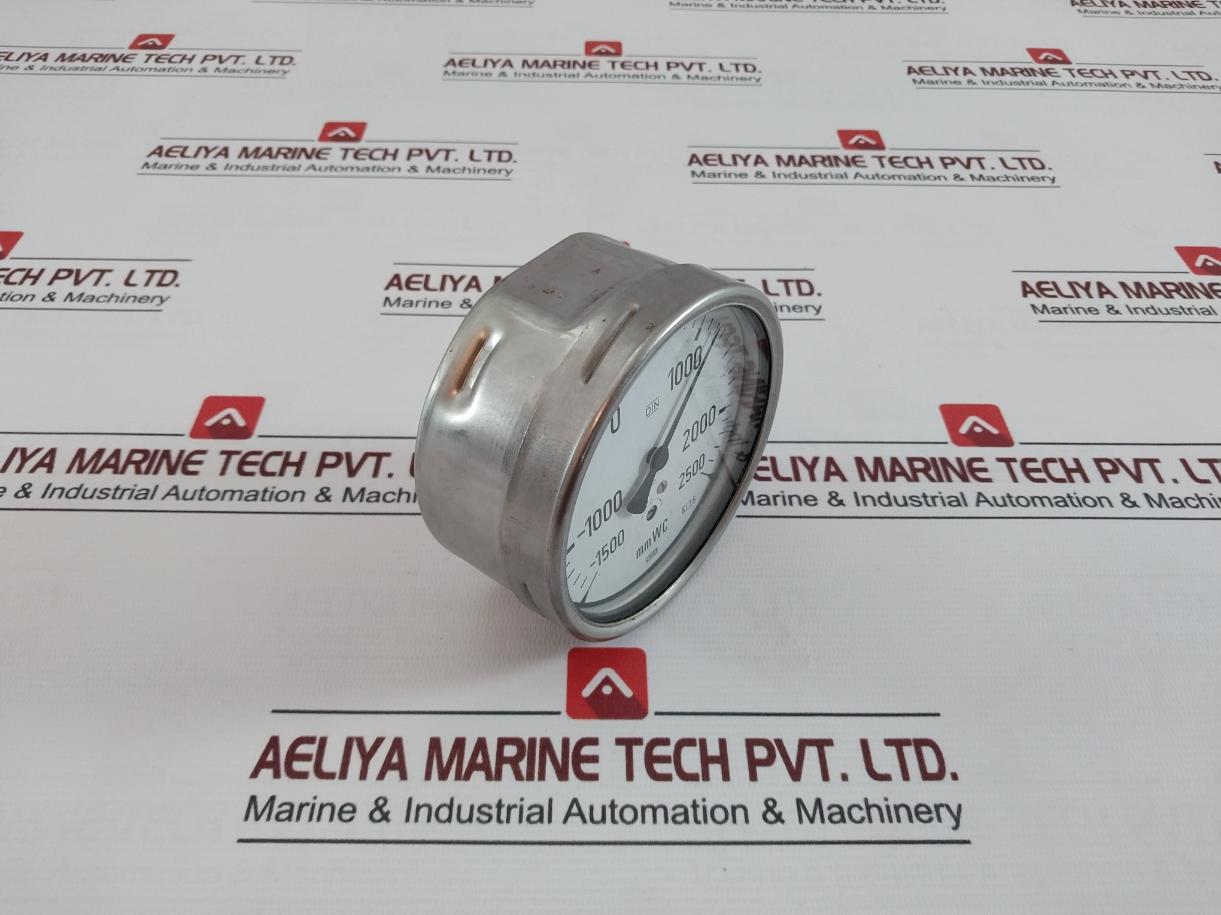 Wika -1500 To 2500 Mmwc Pressure Gauge - Image 3