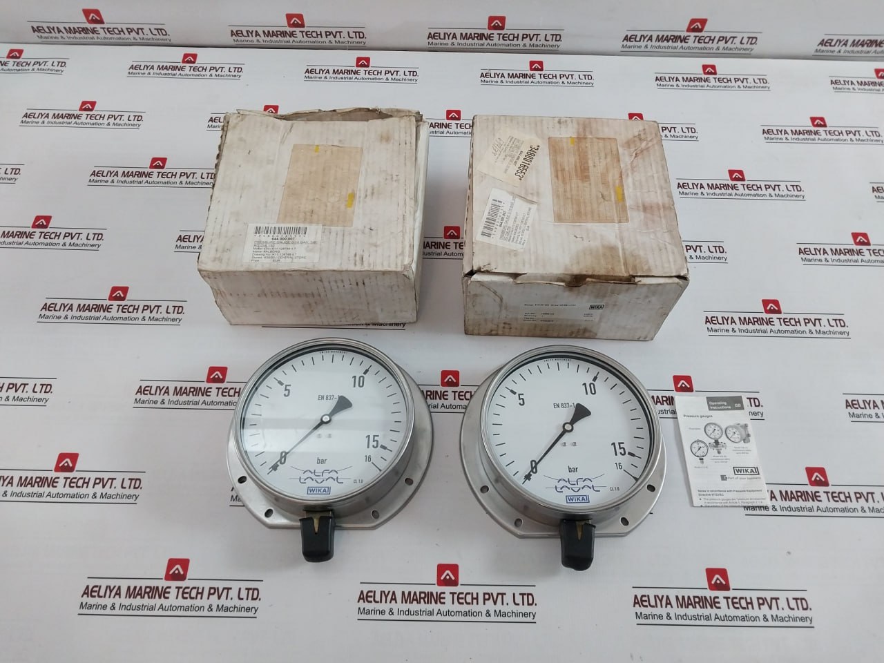 Wika En 837-1 Pressure Gauge 16bar - Image 5