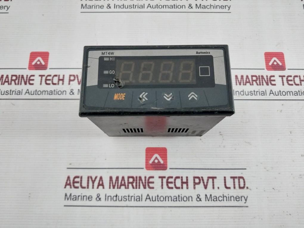 Autonics Mt4w-Av-40 Digital Panel Meter With Diverse I/O 500v