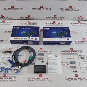 Aten Ce100l Mini Usb Kvm Extender Set With Cable & Kvm Switch