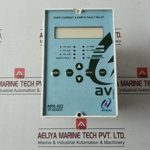 Avana Npa 422 Over Current & Earth Fault Relay 60v