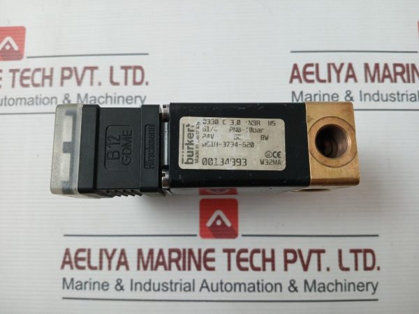 Burkert 00134993 Solenoid Valve 24v