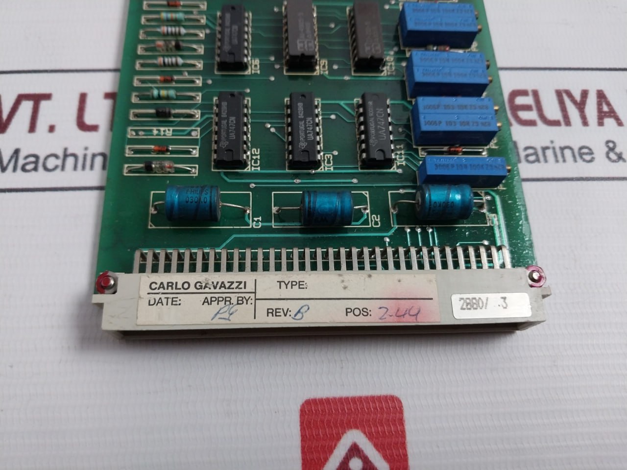 Carlo Gavazzi 4039 Printed Circuit Board - Image 3