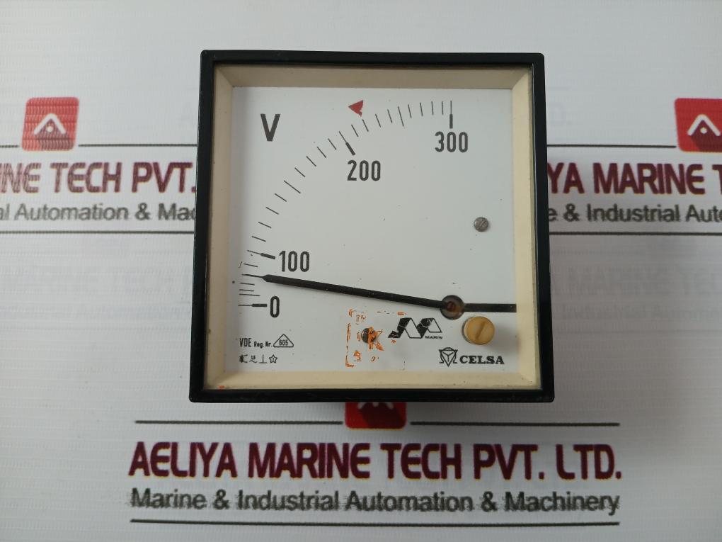 Celsa 0-300v Voltmeter 1.5