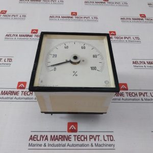Cgs 0 To 100 % Analog Percentage Meter