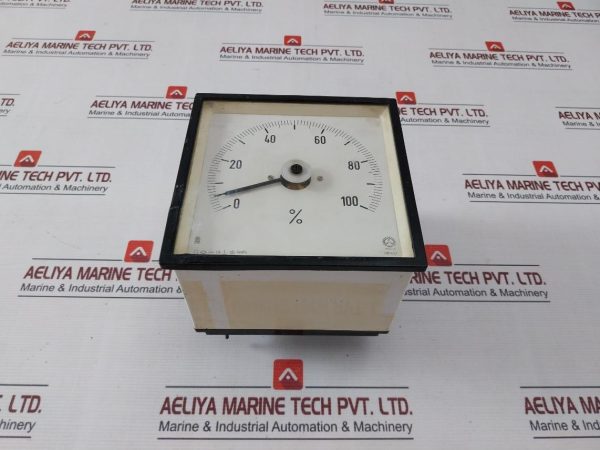 Cgs 0 To 100 % Analog Percentage Meter