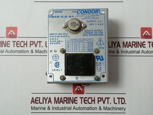 Condor Hb48-0.5-A+ Power Supply 240v