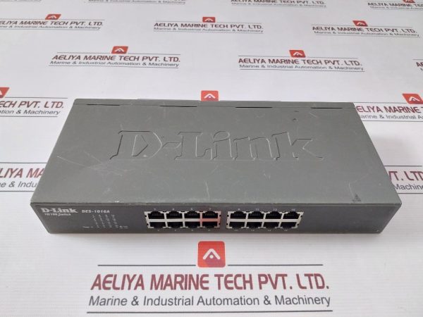 D-Link Des-1016a Desktop Switch 240v