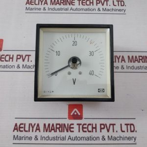 Deif 0-40v Analog Panel Volt Meter