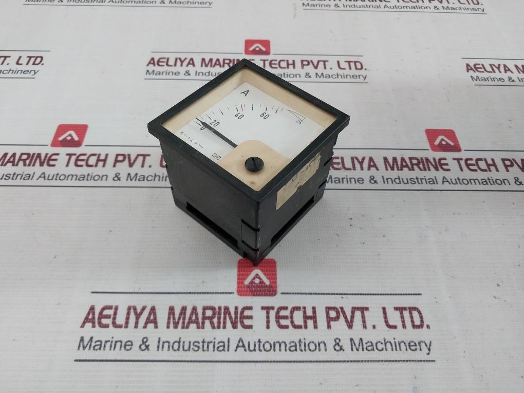 Deif 0-75/375 A Analog Panel Ammeter Gauge - Image 3