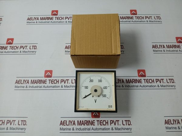 Deif 0 To 500 V Voltage Meter
