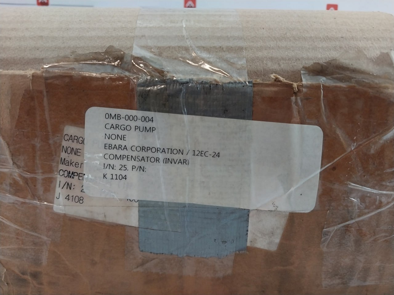 Ebara 4000476-01a Cargo Pump Compensator (Invar) - Image 5