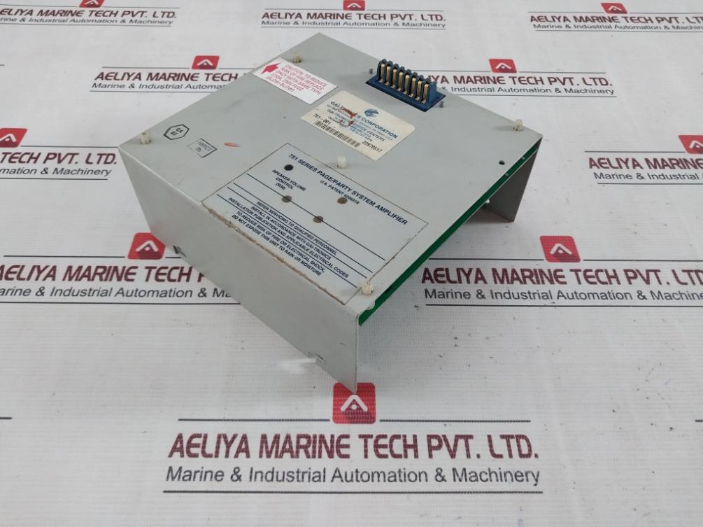 Gai-Tronics 751-001 Page/Party System Amplifier - Image 3