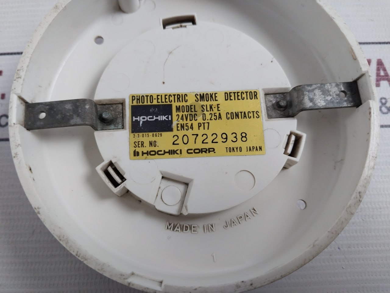 Hochiki Slk-E Photo-Electric Smoke Detector - Image 6