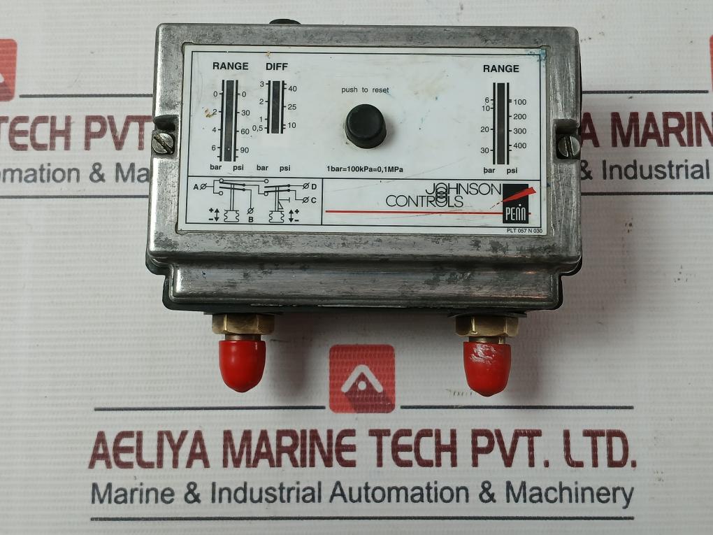 Johnson Controls P78mcb-9300 Pressure Switch 400v