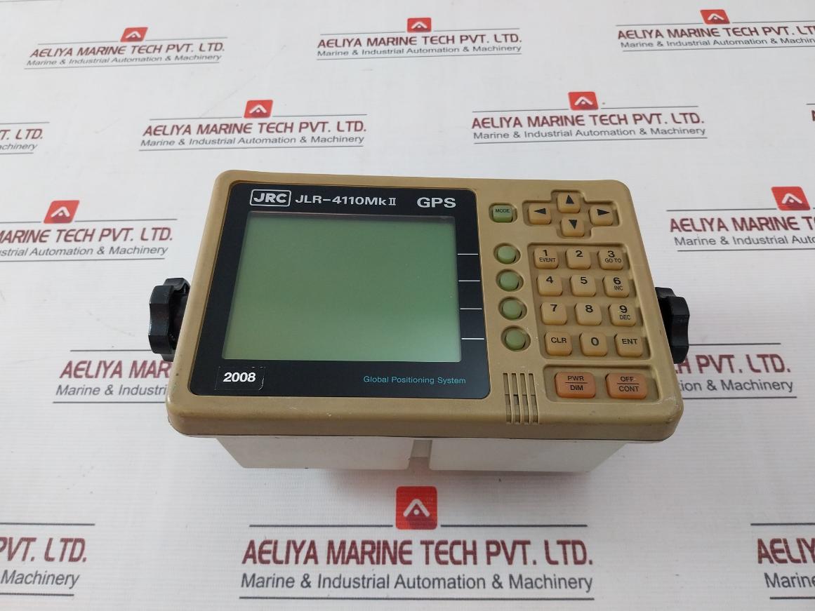 Jrc Jlr-4110mk Ii Global Positioning System Display 24v