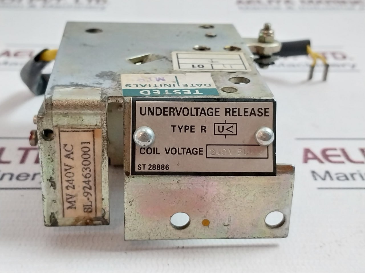 Larsen & Toubro Sl-92265 Undervoltage Release 240v - Image 6