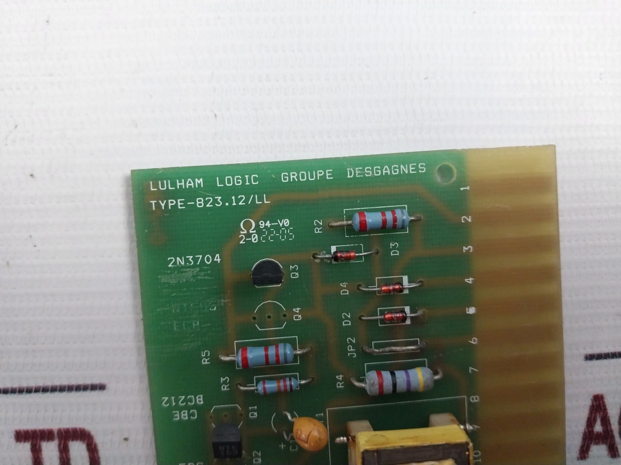 Lulham Logic 823.12/Ll Groupe Desgagnes Pcb Card - Image 6