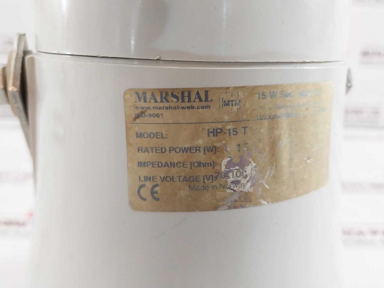 Marshal Hp-15 T Weatherproof Loudspeaker 100v - Image 5