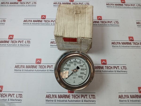 Mc Daniel Controls 0-10000 Psi Pressure Gauge