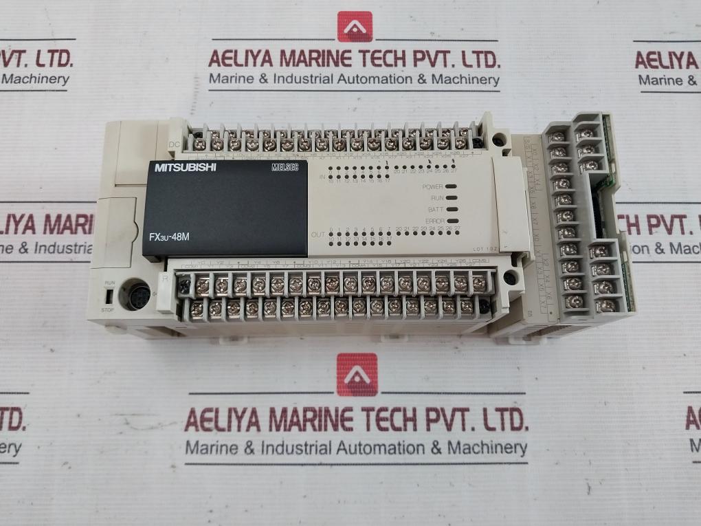 Mitsubishi Electric Fx3u-48mrDs Programmable Controller 240v