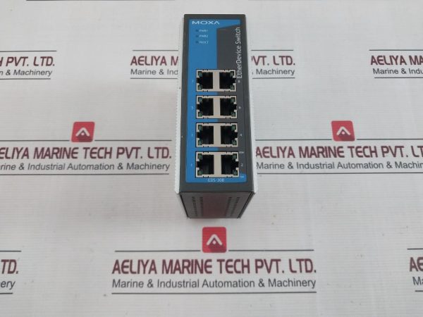 Moxa Eds-308 Industrial Ethernet Switch 24v