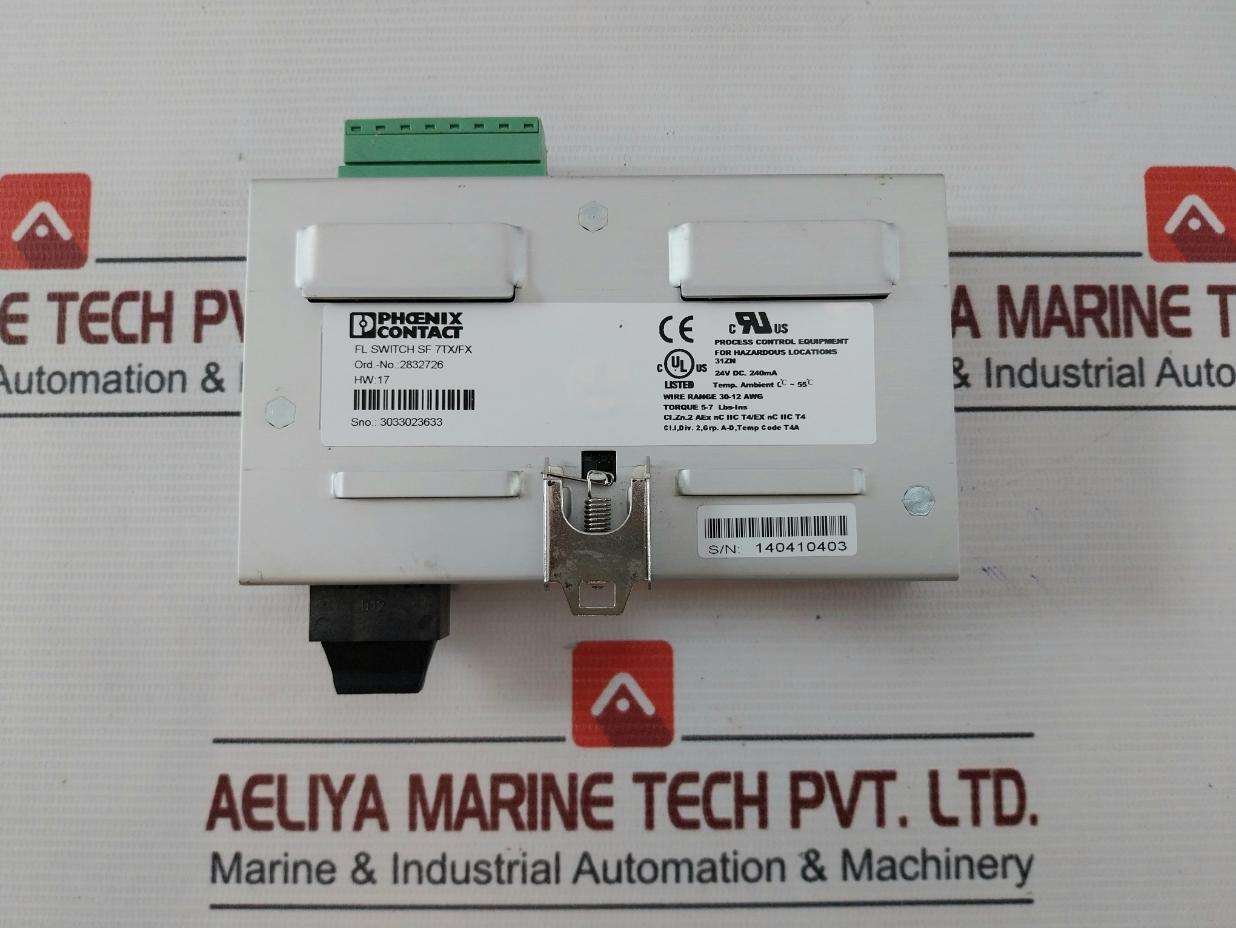 Phoenix Contact Fl Switch Sf 7tx/Fx Industrial Ethernet Switch 24v - Image 4
