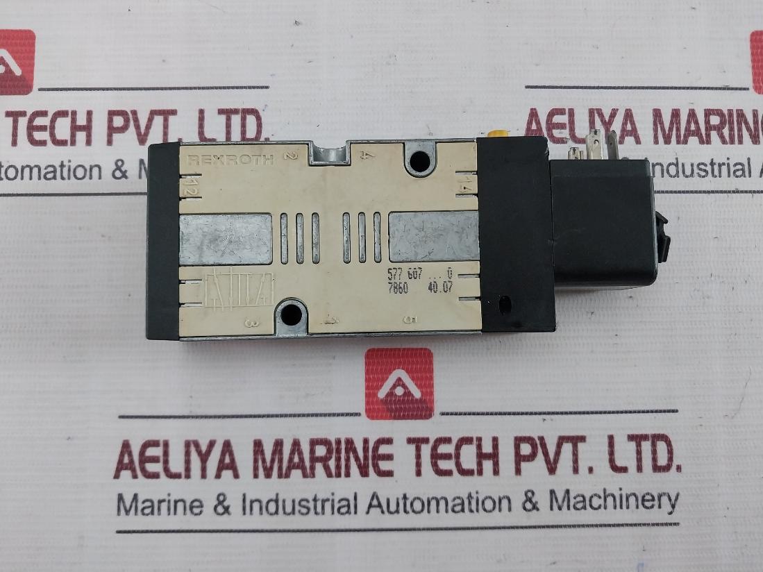 Rexroth 577 607…0 Pneumatic Solenoid Valve 220v