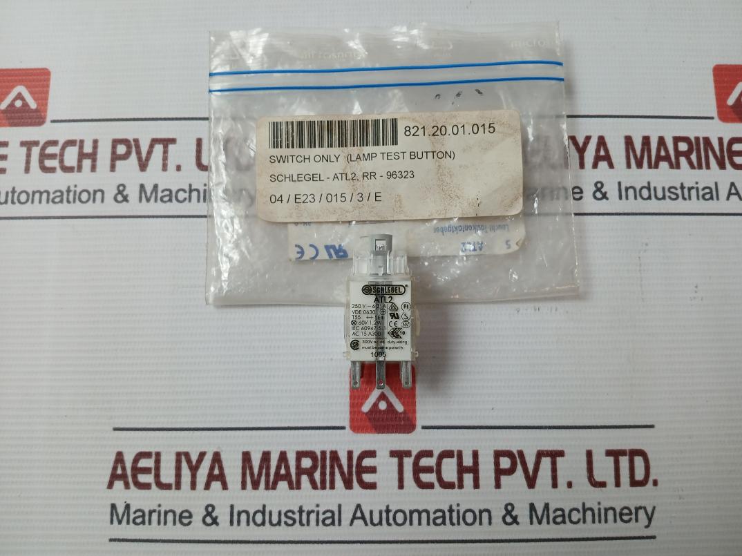 Schlegel Atl2 Pushbutton Contactor 300v
