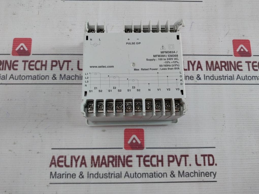Selec Mfm383a Multifunction Lcd Meter 240v - Image 4