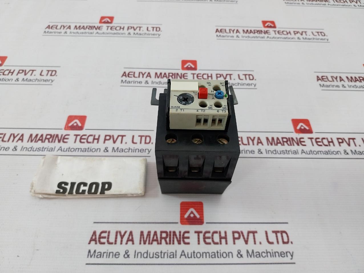 Siemens 3ua5800-2pz1 Bimetal Relay With Single Phasing Protection 1000v
