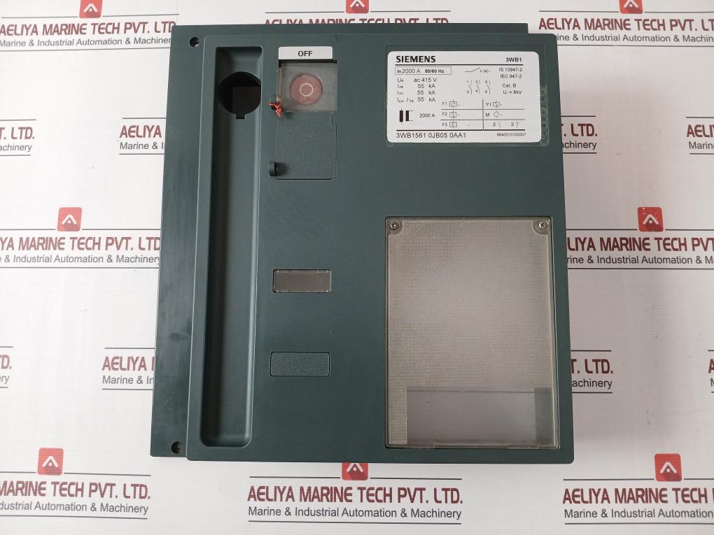 Siemens 3wb1561 0jb05 0aa1 Air Circuit Breaker 415v