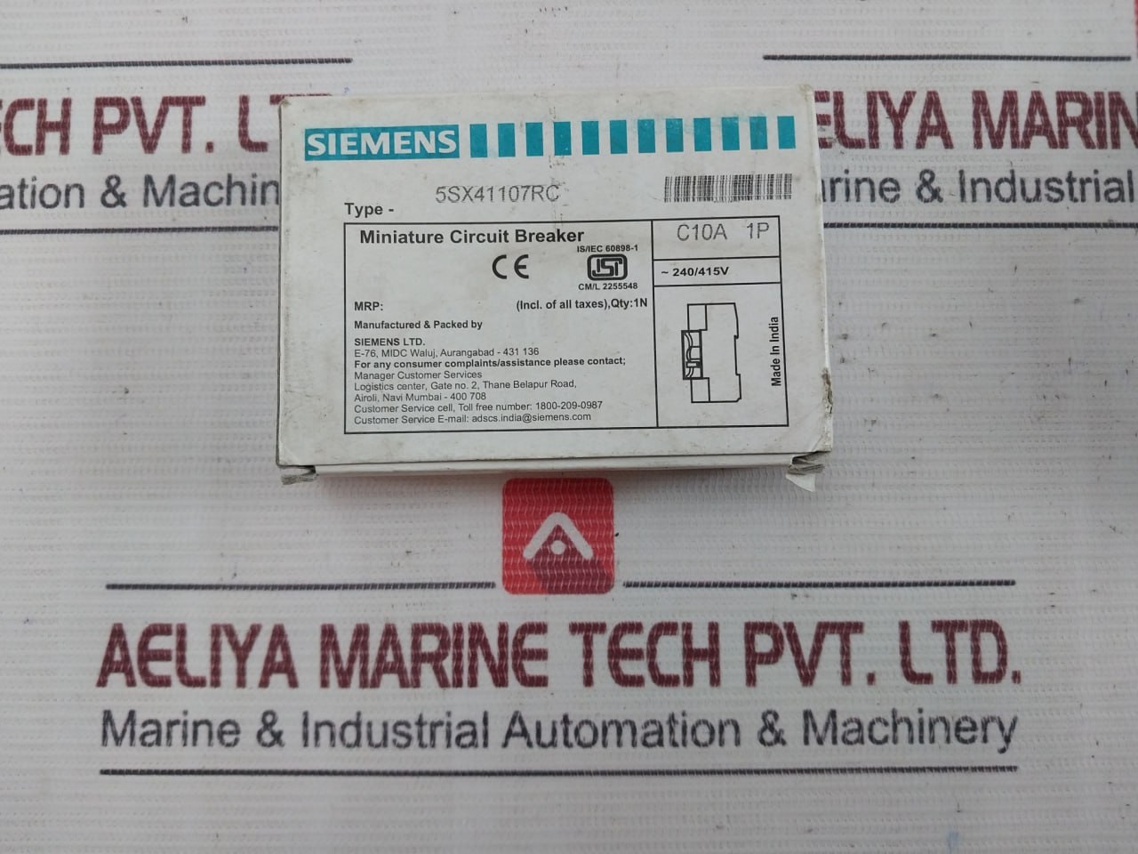 Siemens 5sx41 Miniature Circuit Breaker 415v - Image 5