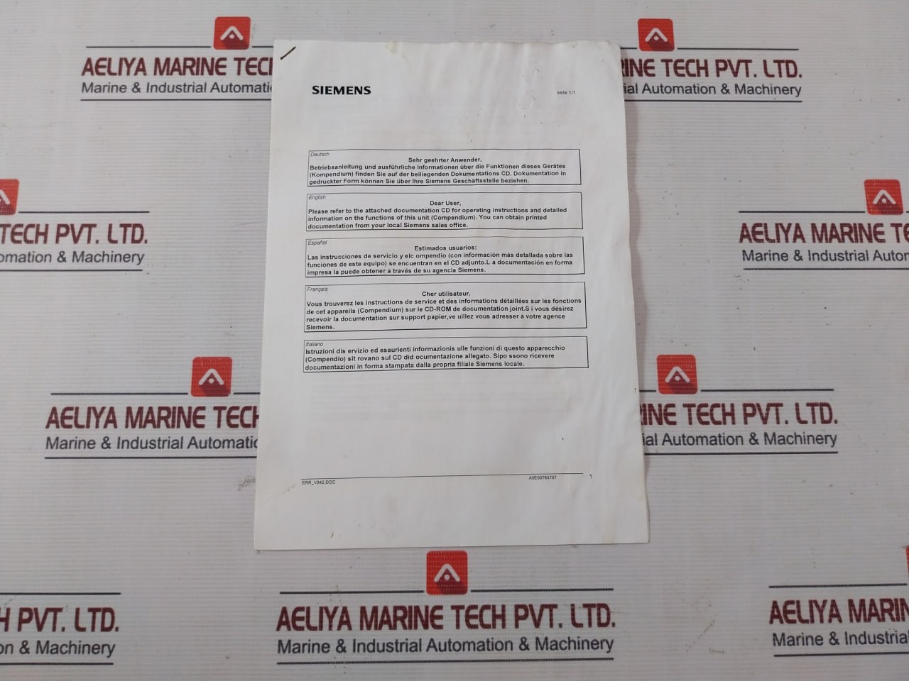 Siemens 6sx7010-0fa10 Simovert Masterdrives Cd Set - Image 6