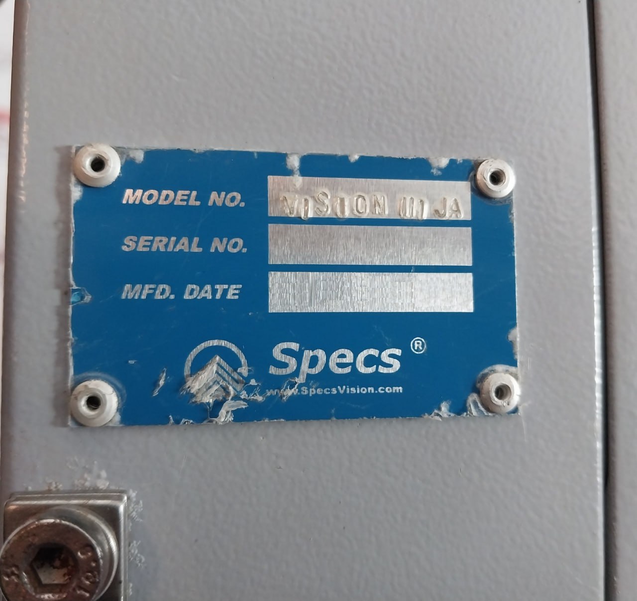 Specs Vision Iii Ja Oil Mist Detection System Junction Box - Image 5