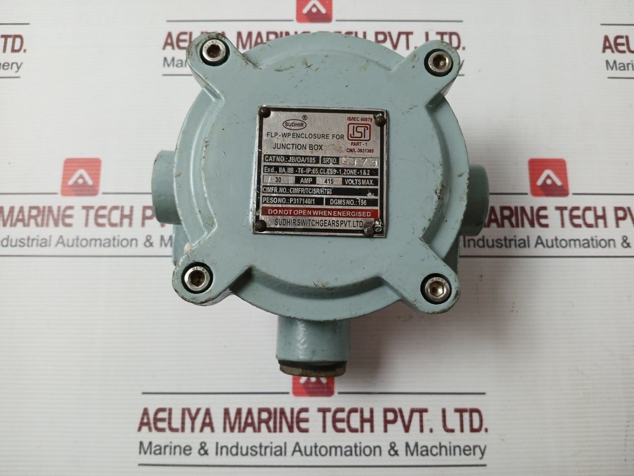 Sudhir Switchgears JbOa105 Enclosure For Junction Box