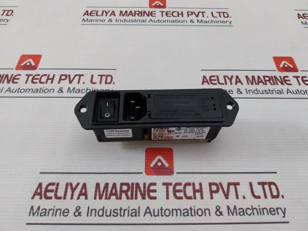 Te 6vm4s Iec Power Entry Module 250v