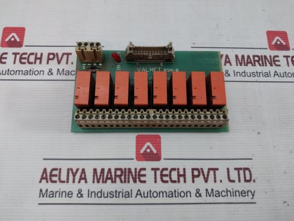 Valmet Rsm-8 Relay Module 250v