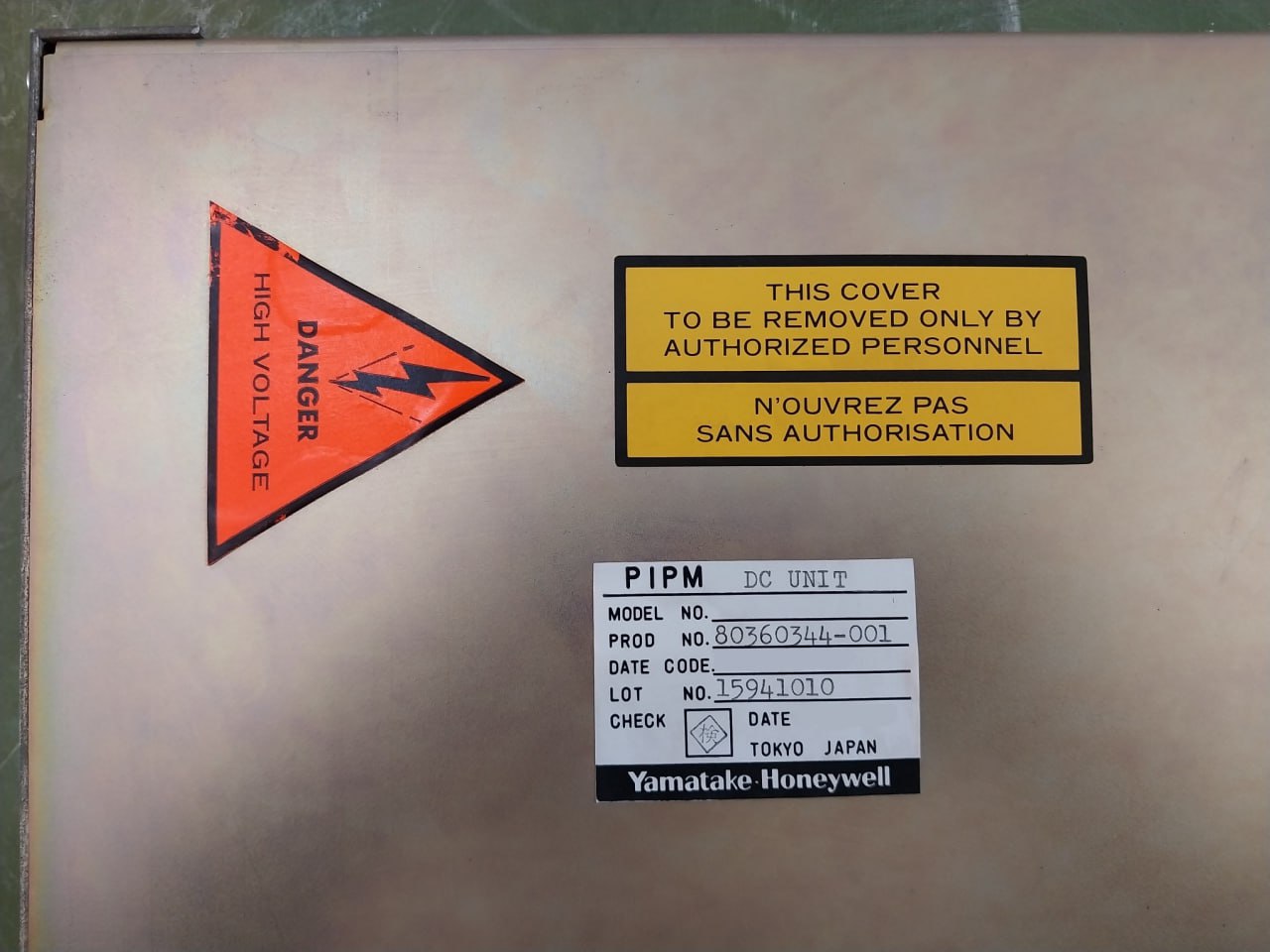 Yamatake-Honeywell Mj-Pipm02 Power Supply Unit - Image 10