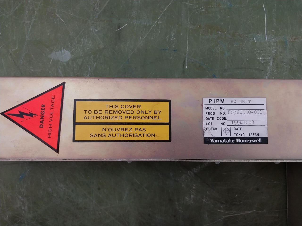 Yamatake-Honeywell Mj-Pipm02 Power Supply Unit - Image 13