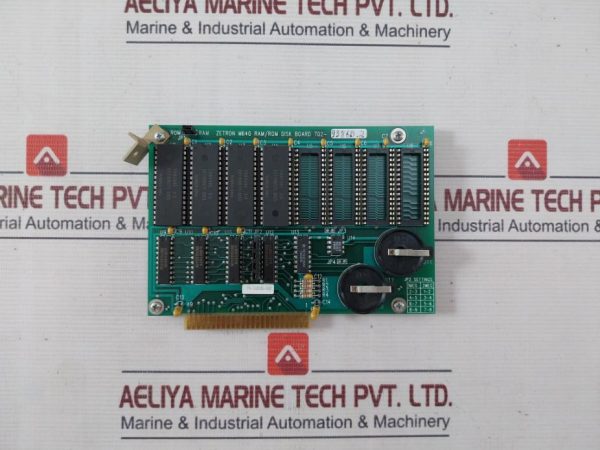Zetron 702-9386b.2 M640 RamRom Disk Pcb Board 1-V0