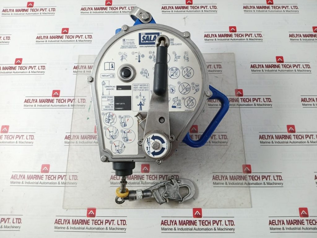 Dbi Sala 3400881 3-Way Retrieval Self-Retracting Lifeline - Aeliya Marine