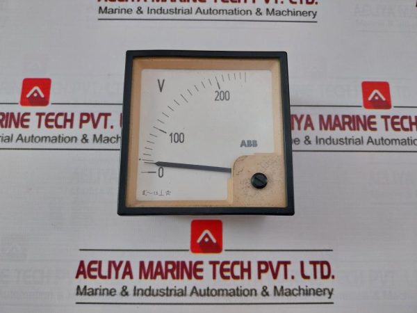 Abb 0-250v Analog Voltmeter Panel