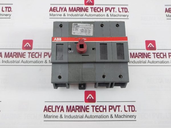 Abb Ot 160e3 Panel Mount Disconnect Switch