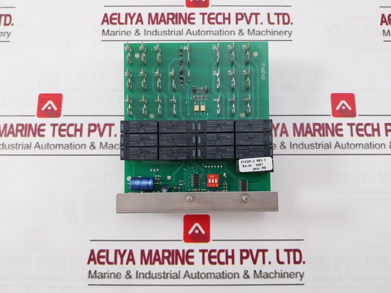 As Electronics 374391-2 Control Timer Printed Circuit Board