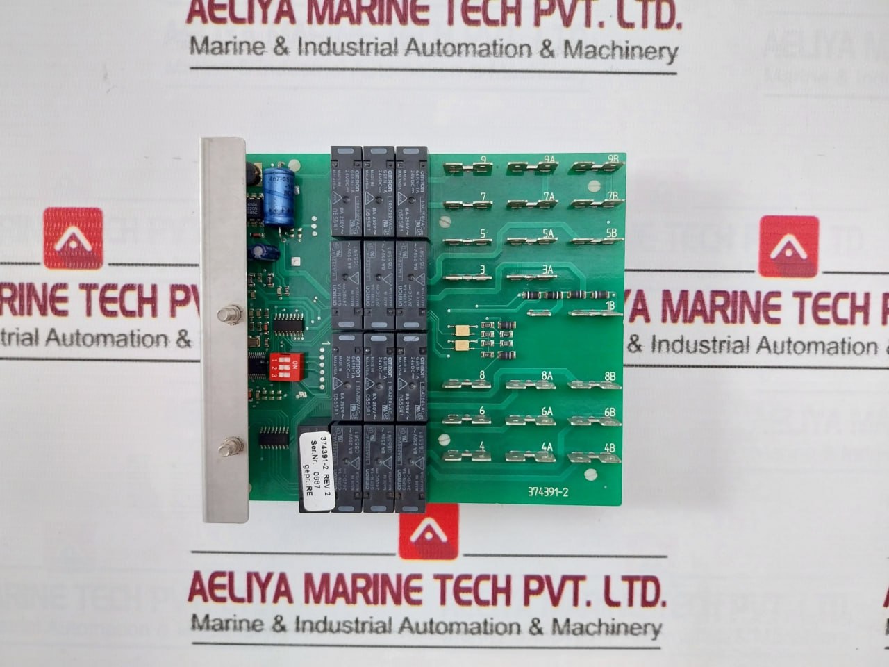 As Electronics 374391-2 Control Timer Printed Circuit Board - Image 6