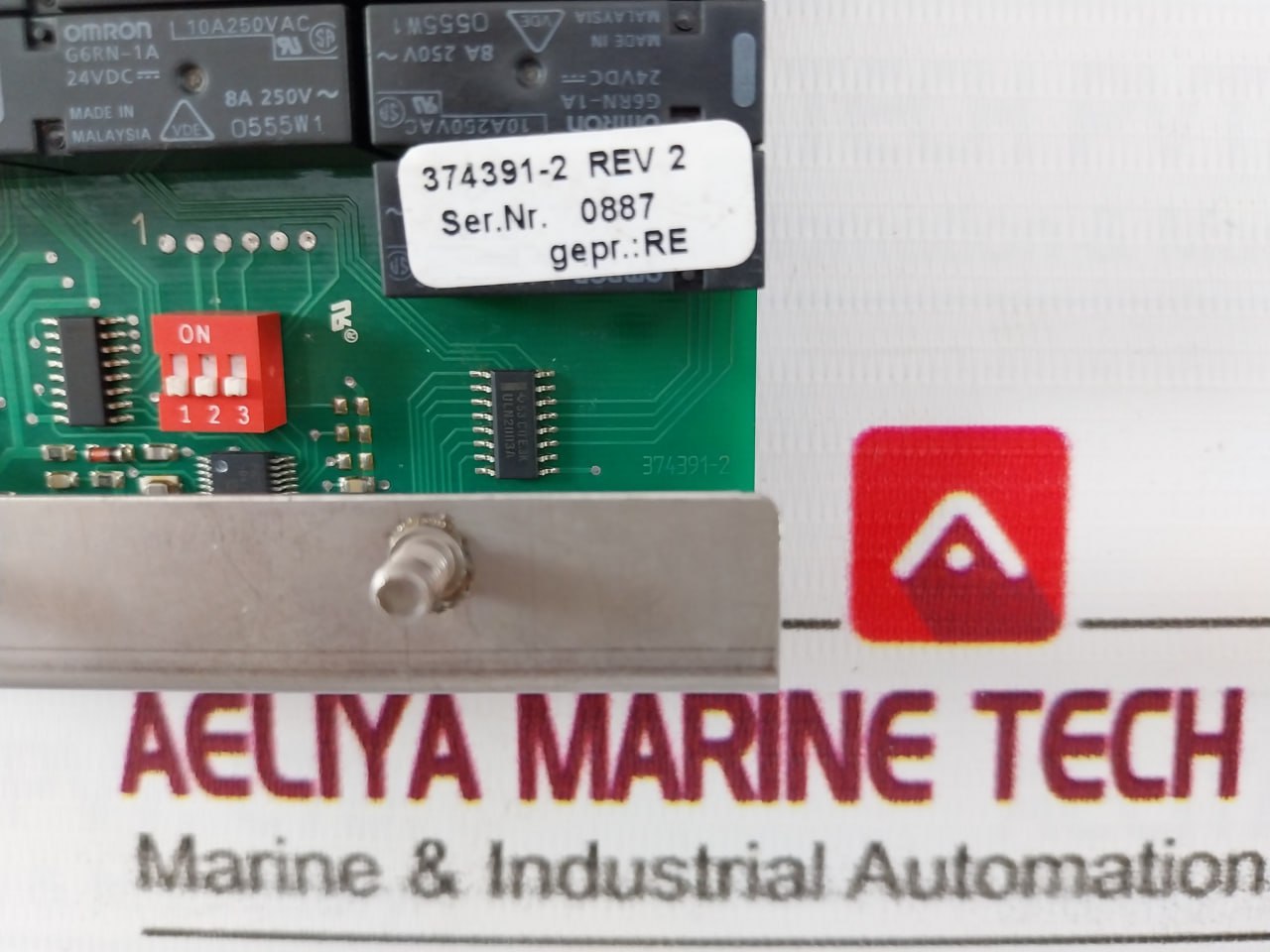 As Electronics 374391-2 Control Timer Printed Circuit Board - Image 8