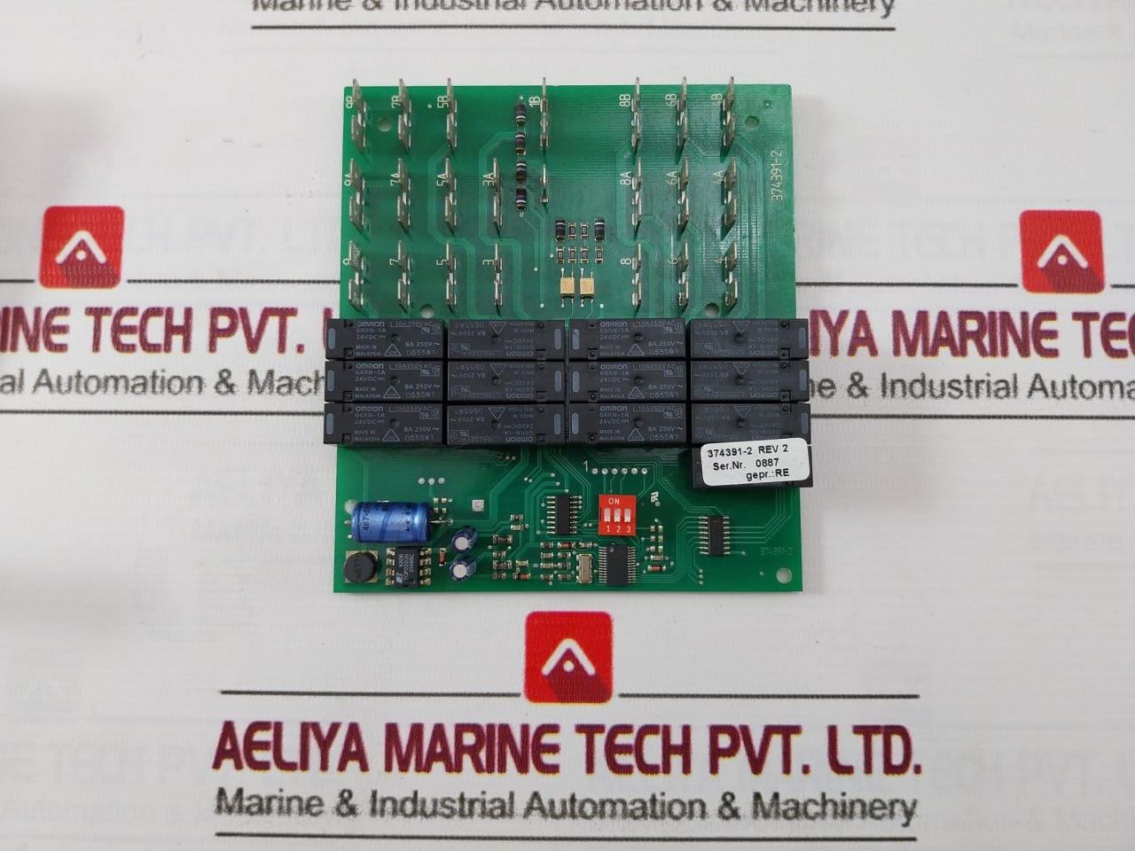 As Electronics 374391-2 Control Timer Printed Circuit Board - Image 7